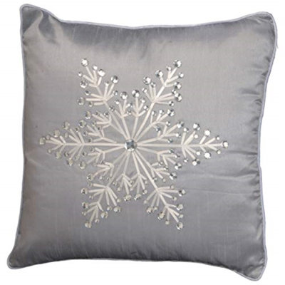 National Tree Company 16 po Coussin Snowflake