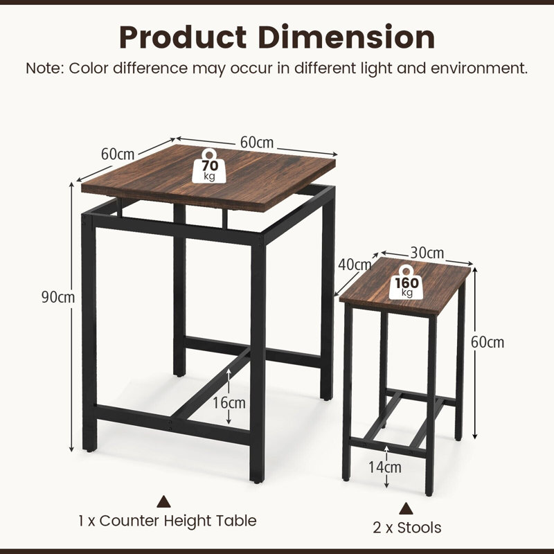 2 - Person Dining Set