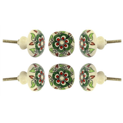 Escorial Oversized 1.6" Diameter Mushroom Knob Multipack