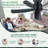 41" Modern 5-blade Flush Mount Indoor Ceiling Fan With Light And Remote/app Control-708861826