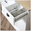 Buffet avec huche, armoire de rangement garde-manger moderne avec comptoir, tiroir et armoire pour four à micro-ondes