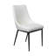 Chaise rembourrée en cuir véritable Ibbe-32725286