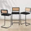 Tabouret de bar et de comptoir en velours Georgios-1317367744-1325310130