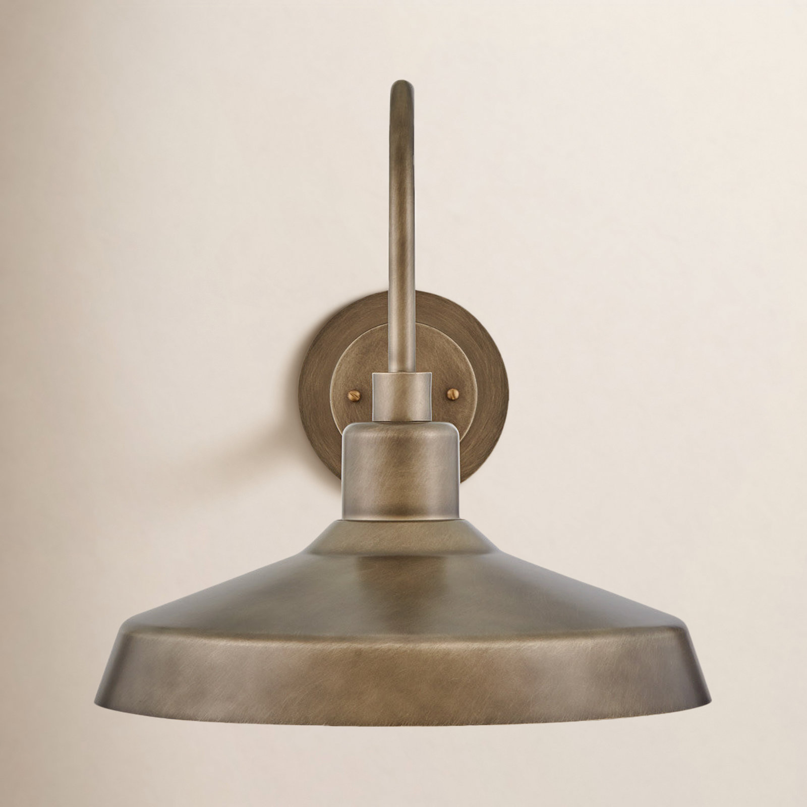 Vanielle Outdoor Barn Light, Burnished Bronze