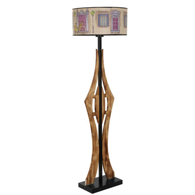 Lampe sur pied 65 po Burnes