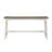 Transitional 4-Piece Counter Height Set, Table And Counter Height Stools And Coffee Solid Rubberwood Furniture