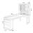 Brown Rectangular Solid Wood+Glass desk-2026820086