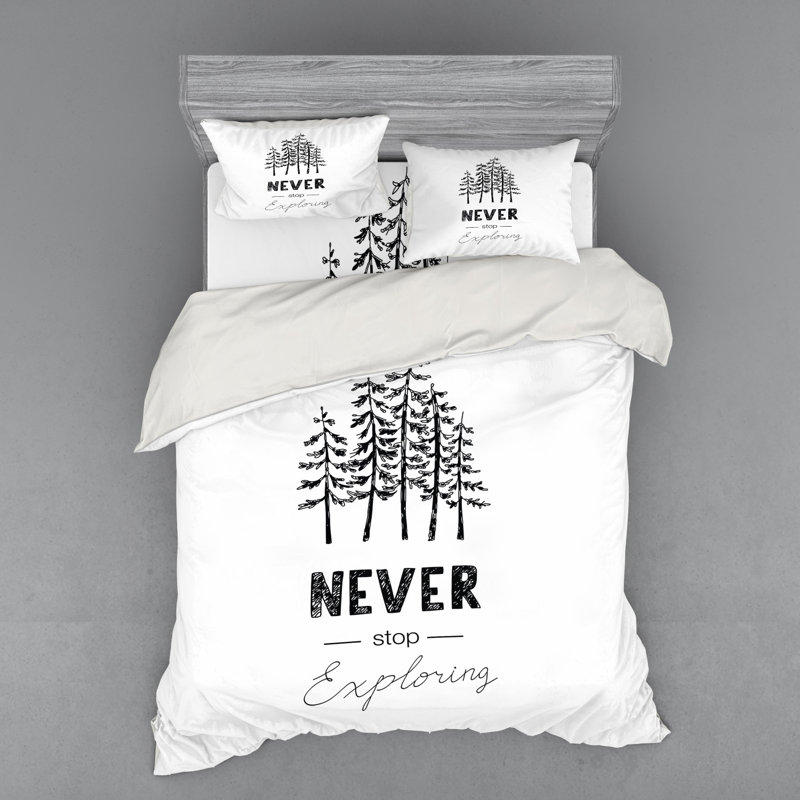 Adventure Rustic Polyester Duvet Cover, Queen Duvet Cover + 3 Additional Pieces