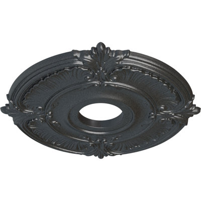 Médaillon de plafond H 18 po x l 18 po x P 0,625 po Attica