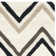 Sanyla Hand Tufted Wool Chevron Rug