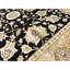 Sultanabad Wool Oriental Area Rug in Black/Beige-45647043