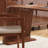 Nut-brown Rectangular Solid Wood with 3 drawers desk