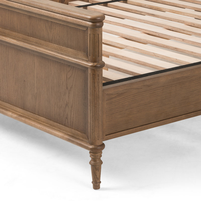 Toulouse Bed, Queen, Toasted Oak