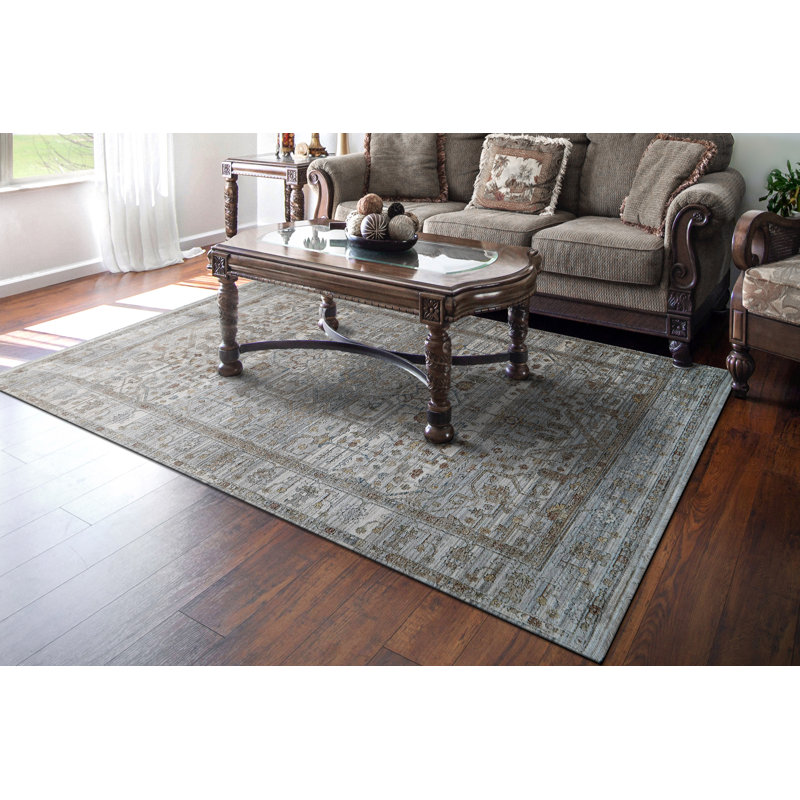 TREVI 13250-910 GREY/CREAM, Rectangle 5'3" x 7'7"