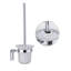 Brosse de toilette murale et porte-14,96 po h