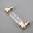 Modern Clear Acrylic & Solid Brass Bar Cabinet Pull-129675165