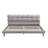 Aspia Upholstered Cookie-Shaped Platform Bed-274645179