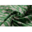 Oreiller en velours de soie tissé à la main vert 20 po x 20 po Ikat | Coussin Luxury