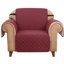 Housse de fauteuil pour 1 canapé, housse de canapé antidérapante pour chien, housse de protection de meuble avec sangles élastiques pour animal de compagnie Chat (vin)-2028918027-2117536462