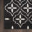 Nourison Essentials Black/Ivory Indoor/Outdoor Area Rug-1520603775