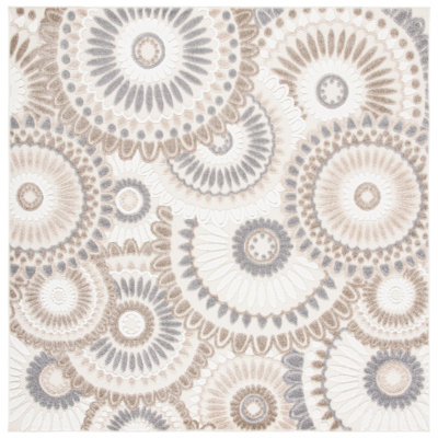 Longlier Performance Geometric Indoor/Outdoor Area Rug