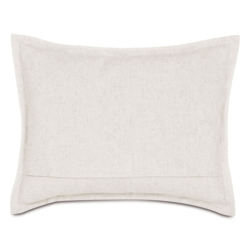 Levi Embroidered King Sham, 20" H x 27" W
