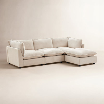 Eagan 106" 4 - Piece Modular Sectional