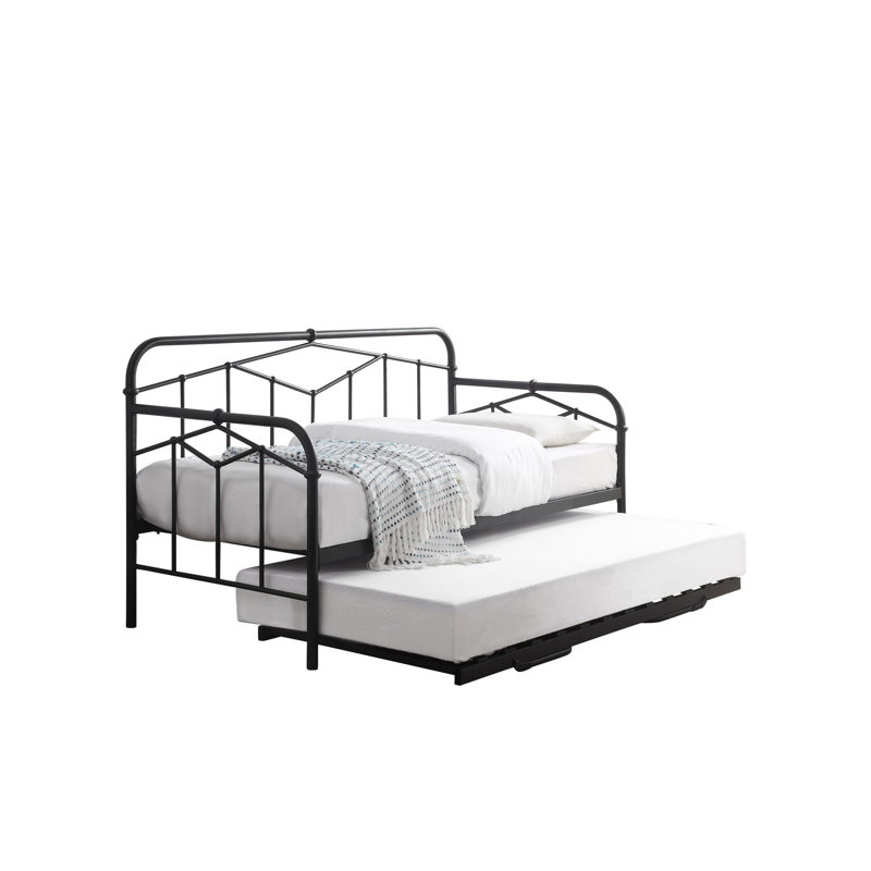 Khaleesi Daybed with Trundle, Black