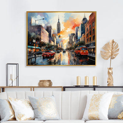 Pop Art New York III - impressions sur toile de paysages urbains