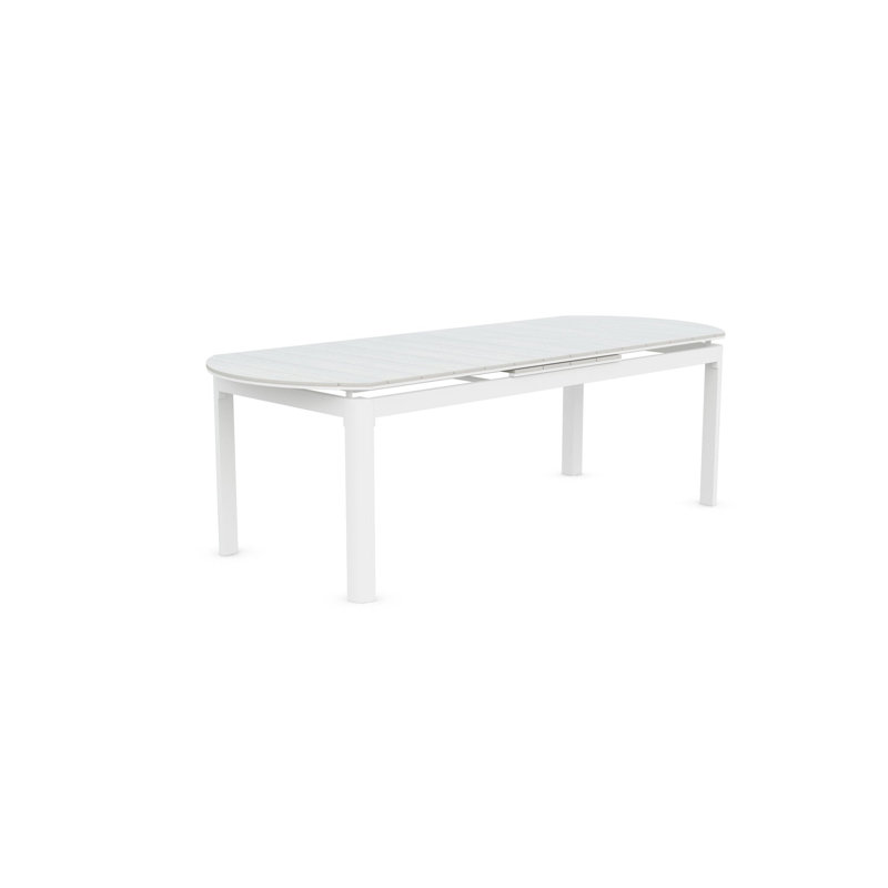 Seville Extendable Dining Table, White