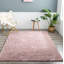 Tapis rose à motif abstrait Ridgeley-2001271749