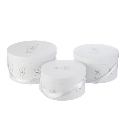 3 Piece Cardboard/Paper Decorative Box Set