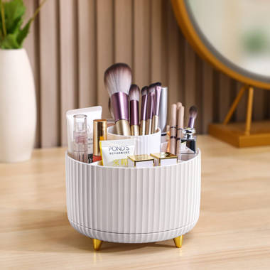 Home Basics Glam Ceramic Makeup Brush Holder