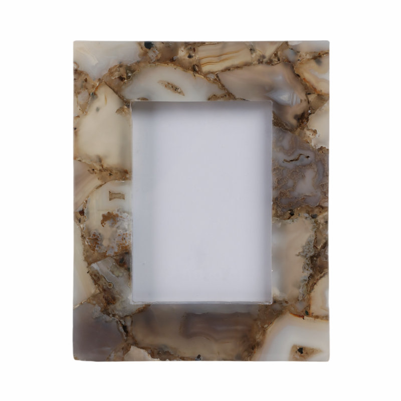 Cadre photo Mankato Agate, 5 po x 7 po, Gris