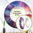 Peach Sky Photo Transcendent Twilight - Sky Wall Mirror, Peach Round Decorative Mirror, Printed Metal Art-99618445
