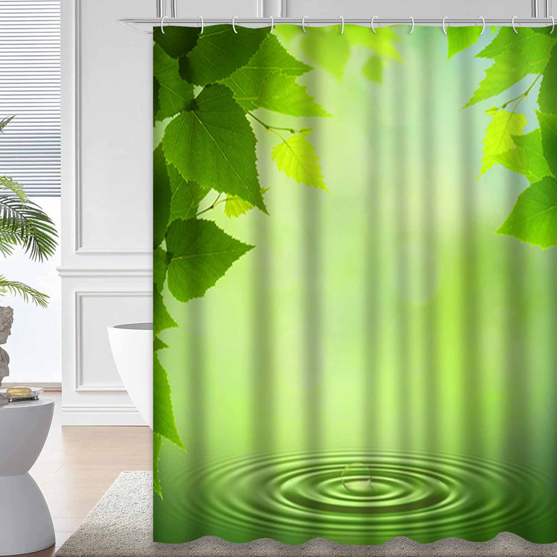Rideau de douche Summer Water, L 72 po x l 84 po