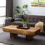 Table basse en bois naturel Gertrude