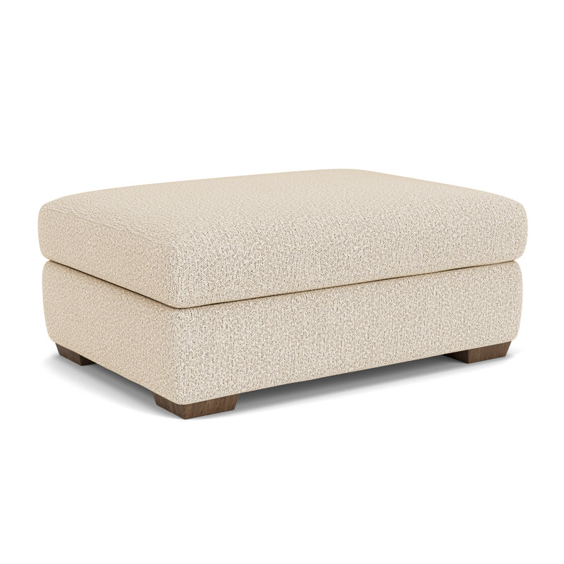 Repose-pieds standard carré de 41 po de largeur, Polypropylène beige / oléfine