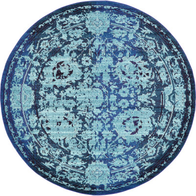 Colfin Washable Floral Indoor Rug