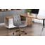 Chaise de bureau ergonomique en velours-1853611477