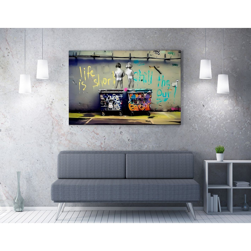 Stunning Decorative Canvas Painting, 27.6 x 39.4 inches | 50% Cotton / 50% Polyester, Digital Printing on Canvas | Sturdy 0.8 x 0.8 inches Wooden Frame, Perfect for Living Room or Office Décor, Eye-Catching Wall Art