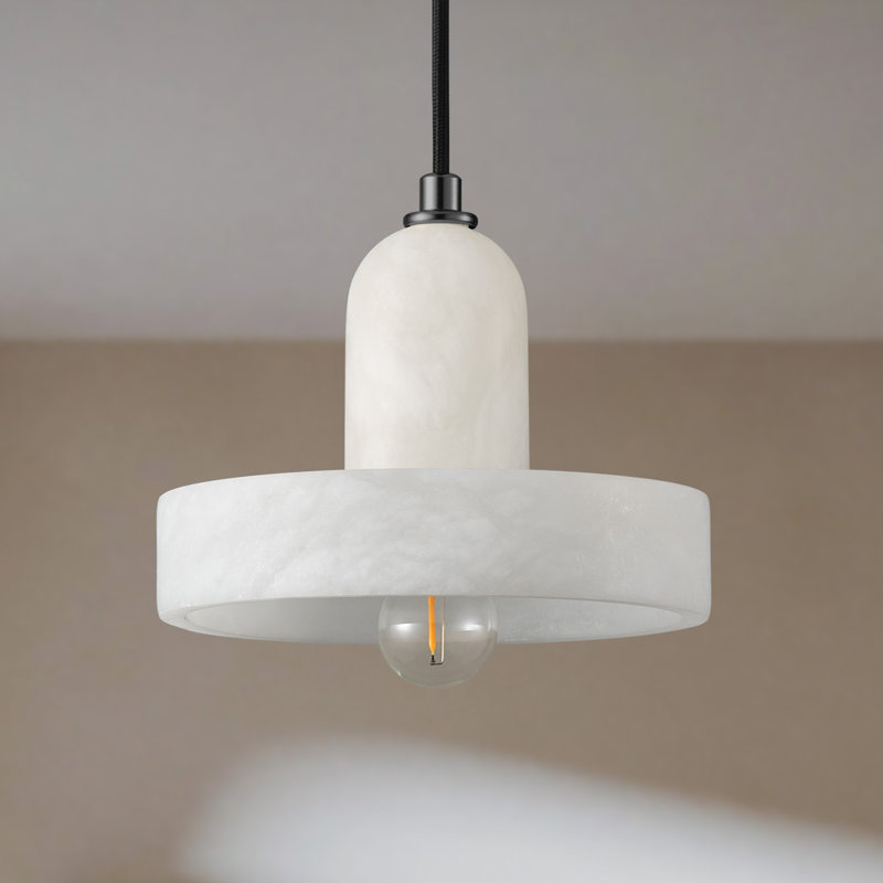 Alabaster Pendant Lights Kitchen Island Brass Hanging Lamp Mid Century Nordic Modern Chandelier For Dining Room Table Bedroom Farmhouse