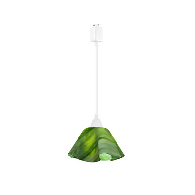 Dale Handcrafted Glass 1-Light Track Pendant