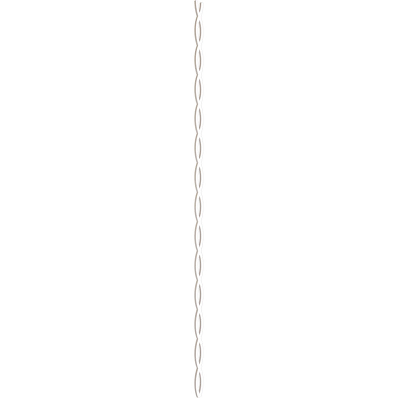 Rakaia PVC Adjustable Decorative Slat Wall Panel Kit, 94" H x 2.5" W x 0.5" D