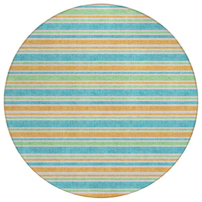 Lovell Washable Striped Indoor / Outdoor Rug