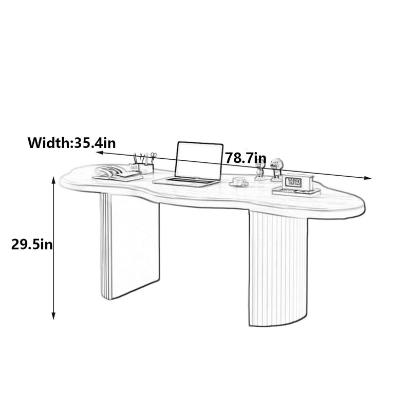 Dizon, 29.5" H x 78.7" W x 35.4" D