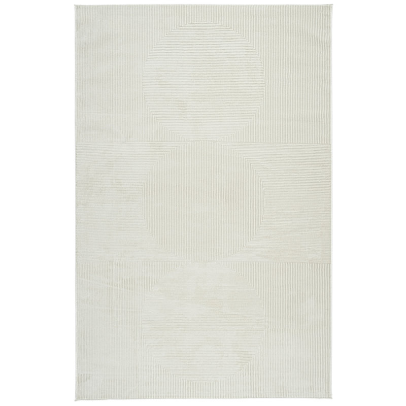 Ellipsis Washable Rug, Rectangle 5'3" x 8'