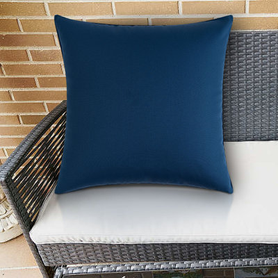 Outdoor Water Proof Pillow Cover Modern Solid Color Cushion Pillow Backrest Pillow Cover