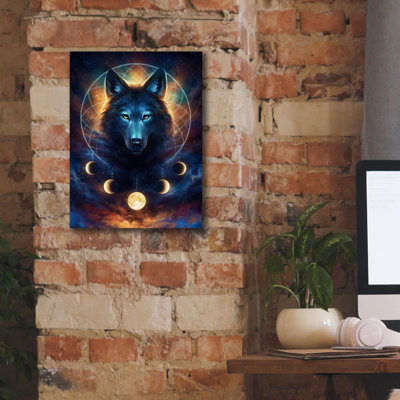 Damber Dream Catcher Wolf par JoJoes Art