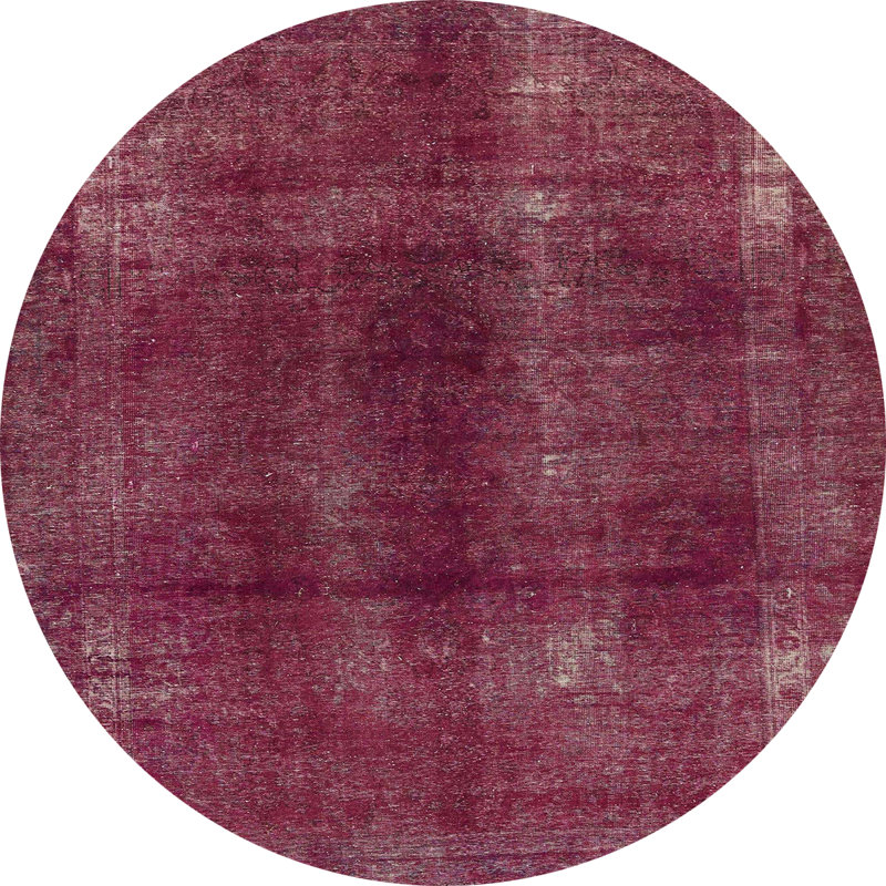 4 - Tapis abstrait moderne 588, Rond 6 pi